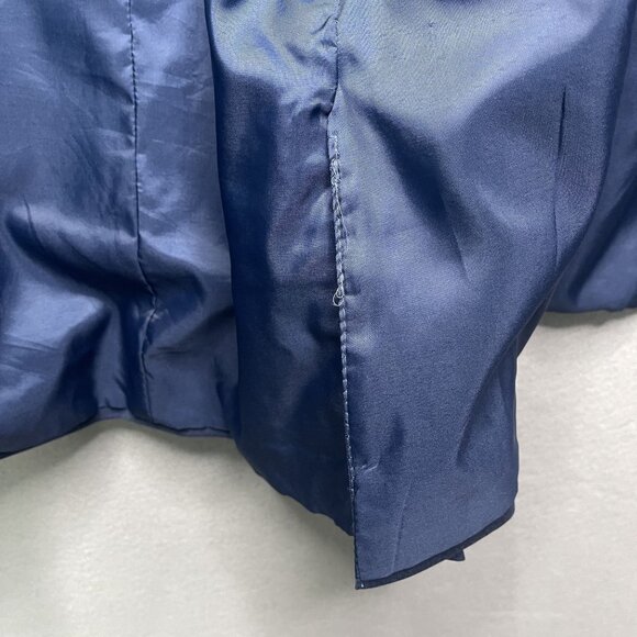 Stafford Blue Classic Fit Coolmax All Season Mens Blazer Suit Jacket 46R - Picture 8 of 10